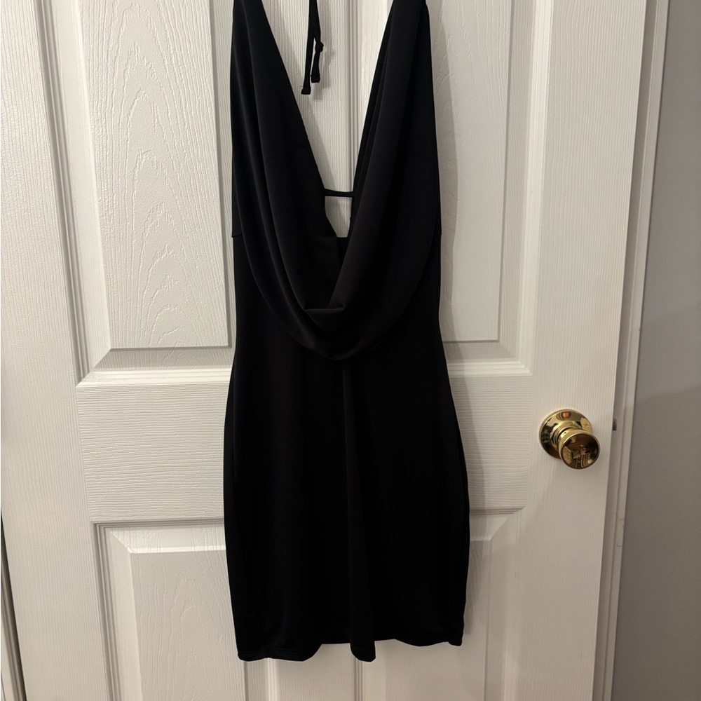 Windsor Black Backless Dress
